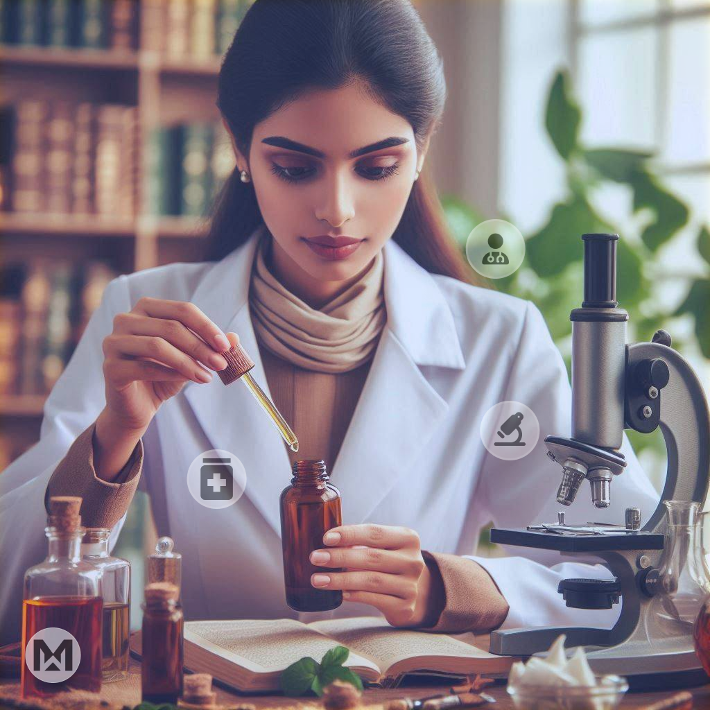 Healthcare professional in a lab, showcasing AI-powered MaintWiz CMMS for equipment reliability, compliance, and inventory optimization.