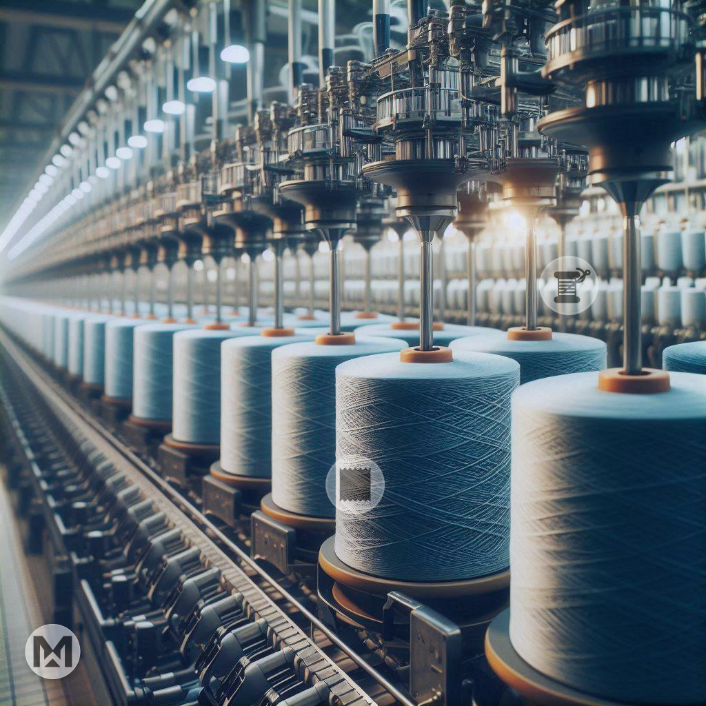 Yarn factory set up. Boost productivity in textile industry with AI-driven MaintWiz CMMS—enhanced workflow, real-time monitoring, and resource management.