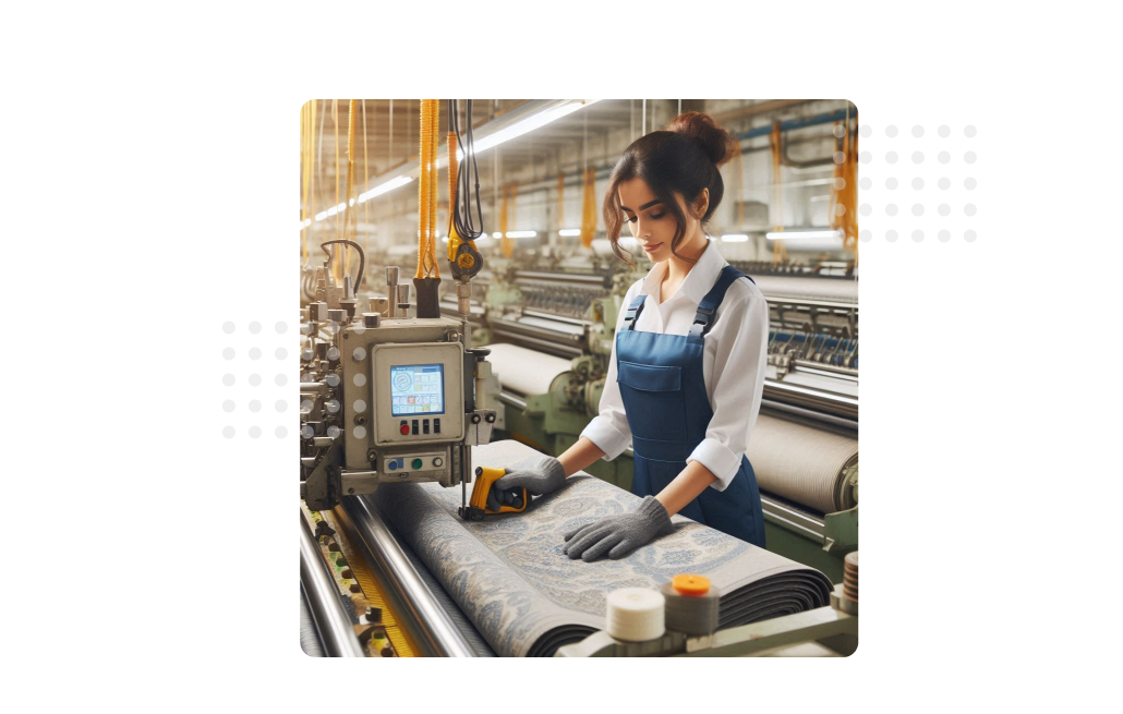 Textile industry benefits from AI-powered MaintWiz CMMS for improved efficiency, predictive maintenance, and